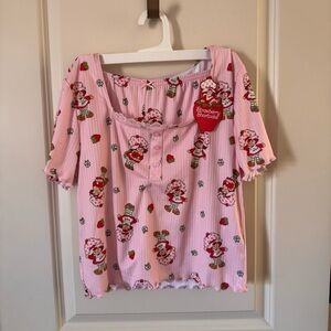 Nwt Strawberry Shortcake Pijama set size L